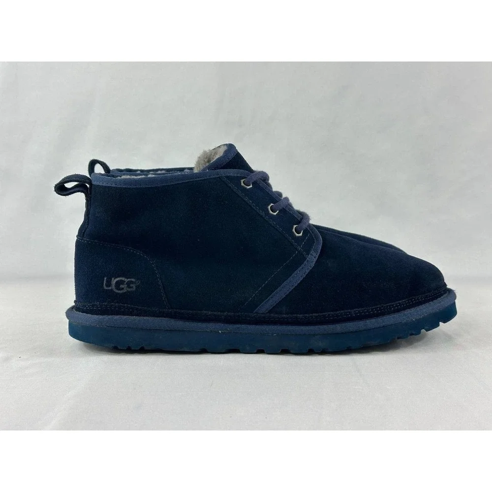 UGG Men's Neumel Suede Boots | Blue | 3236 | Size 11